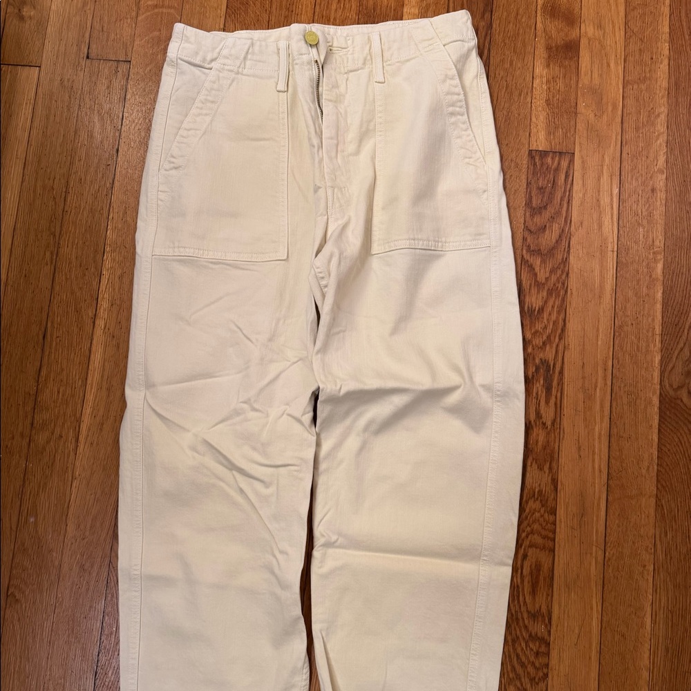 Mother Denim Yellow Pants